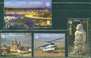 Украина , 2016, Краса Украины, Запорожская область,  марки из блока